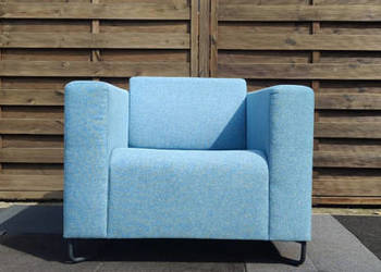 Wygodny fotel NOTI niebieski WYPRZEDAŻ!