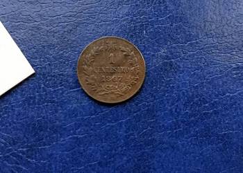 Stare monety 1 centesimo 1867 Włochy