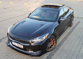 Kia Stinger 3.3 zadbana, idealna, dwa komplety felg