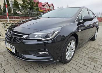 Opel Astra K 2016, 1.4T 125 KM, salon Polska, pełna historia serwisowa, hak