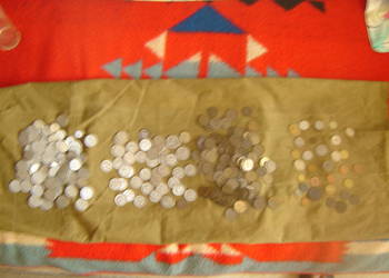 Duży zestaw starych monet,PRL,oraz inne.