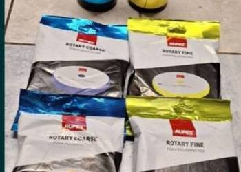 Zestaw 2óch Past polerskich i 4 padów polerskich Rupes