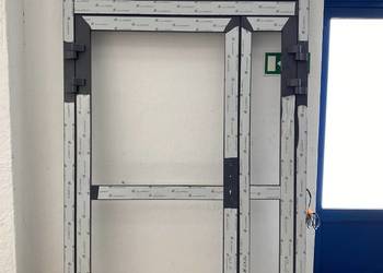 Drzwi aluminiowe dwuskrzydłowe  nowe