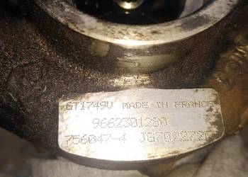 Turbosprężarka uszkodzoną 2.0 HDI 136 KM