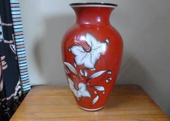 Duży, ręcznie malowany wazon - Chodzież.