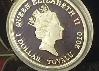 5000 szt !!! DOLLAR 2010 WIELCY KOMPOZYTORZY CHOPIN 1 oz Ag