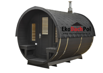 Scandinavian Barrel Sauna - Skandynawska Beczka Ogrodowa