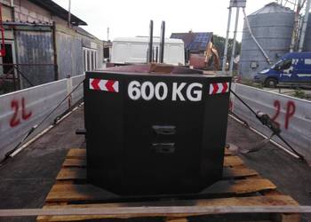 Obciążnik , Balast , Ciężarek, Przeciwwaga 600 kg i inne, od ręki