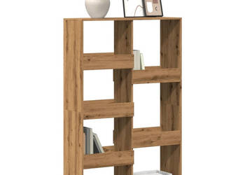 Regał dąb artisan 100x33x1555 cm materiał drewnopochodny WM-3309401