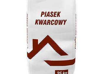 Piasek kwarcowy 0,1–0,5 mm workowany 25 kg -Dostępna każda ilość