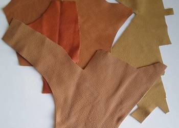 Skóra (261 g) Licowa Włoska średnie kawałki Wielokolorowa