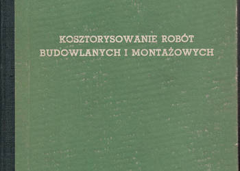 (011601) KOSZTORYSOWANIE ROBÓT BUDOWLANYCH I MONTAŻOWYCH – M