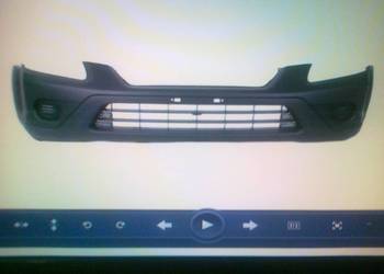 ZDERZAK PRZEDNI DO LAKIERU Z OTW NA HAL DO:HONDA CRV 01/05-1