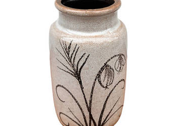 Ceramiczny wazon New Look Scheurich, Niemcy lata 70.