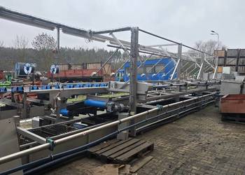 Linia do segregacji i mycia warzyw ,cebuli, itd