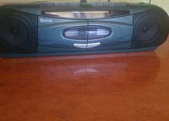 Radiomagnetofon dwukasetowy Tevion po serwisie