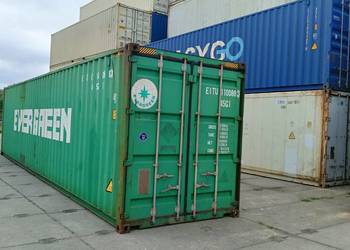 Używany kontener morski 40'HC - Pewny Kontener.