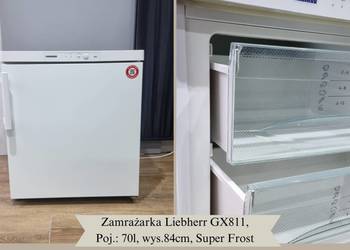 Niska zamrażarka Liebherr GX 811, wys.64cm, 2 szuflady, SN-T