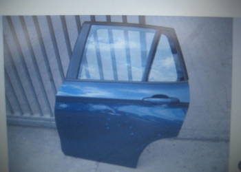 bmw x1 e84 09-15r drzwi tył lewe kod tiefseeblodau a76