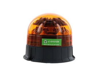 Lampa błyskowa LED, 17W, 12-24V, bursztynowa, przykręcana, Ø 127x174 mm E-…