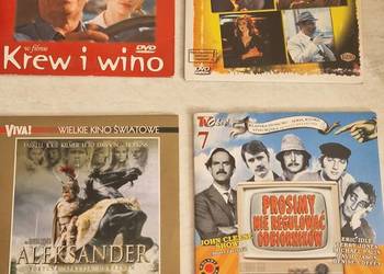filmy dvd vcd 4szt zestaw krew i wino przekręt doskonały aleksander prosimy