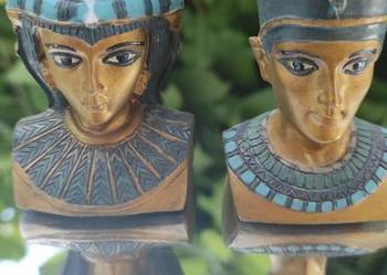 Popiersia Nefertiti*figurki kolekcjonerskie
