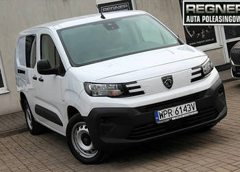Peugeot Partner Długi FV23% Nawigacja Virtual Parktronic Tempomat Gwarancj…
