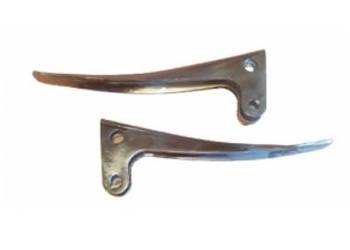 KOMAR MOTORYNKA ROMET KLAMKI NOŻNE BIEGI CHROM