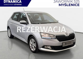 Škoda Fabia Ambition 1.0TSI 95KM M5 2021 r., salon PL, klimatyzacja, Smart…