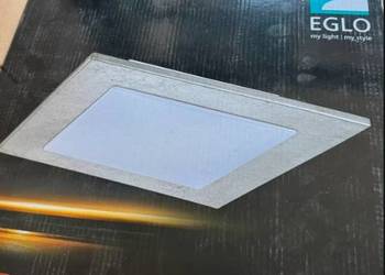 Nowa lampa sufitowa LED Eglo 2 Listwa 2x3.3W Srebrna