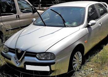 „ ALFA Romeo 156 - 1,9JTD ” 2000r. 200 tys.km, Srebrny Metalic, stan bdb !