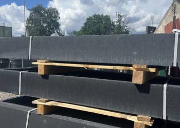 Podmurowka wibroprasowalna gladka antracyt