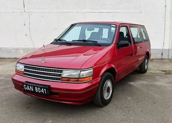 Chrysler Voyager Od Nowości w Polsce Oryginalny Lakier Przebieg 64000