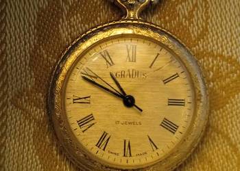Zegarek GRADUS vintage,17 jewels- Swiss made