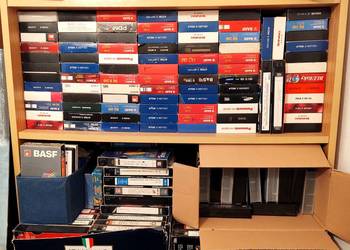 Kasety VHS po 2 zł - 50 sztuk za 100 zł