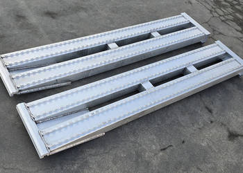 Najazdy aluminiowe 3,2 tony 4000x380x90mm mocowanie dolne Altec Metalmec