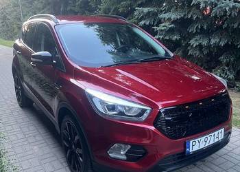 Ford Kuga Escape Titanium AWD automat, niski przebieg, wyjątkowy kolor