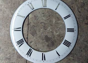 T137 Tarcza starego zegara pierścień godzinowy 136mm tzw porcelanka