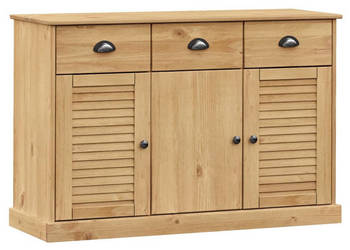 Szafka z szufladami VIGO 113x40x75 cm lita sosna WM-353190