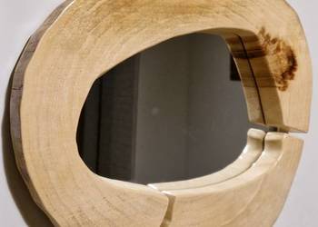 Lustro ścienne ręcznie wykonane