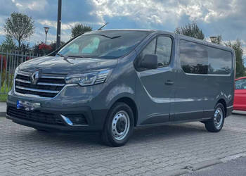 Renault Trafic Brygadówka 6os wynajem DŁUGOTERMINOWY z WYKUPEM BEZ BIK
