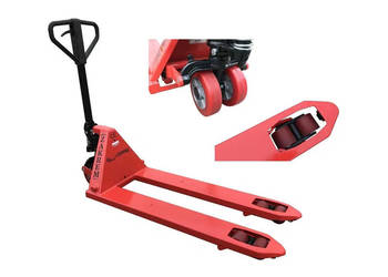 Cichy wózek paletowy CTC Zakrem. Bardzo cichy paleciak