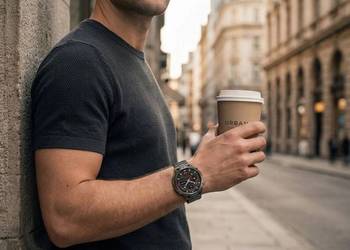 Smartwatch Męski GRAVITY GT42-5 AMOLED Bluetooth Rozmowy IP68