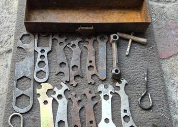 Klucze narzędzia PRL do moto roweru Romet Wigry komar Jubilat zamiana