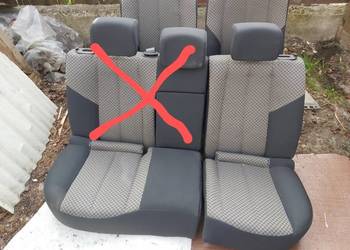 Renault Megane II TEA19 fotel pasażera i kanapy tył airbag