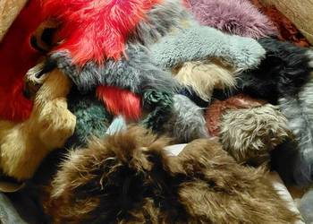 Skóry Owcze 2 Klasa Bawrwione Pakiet 5 Skór Wyprzedaż