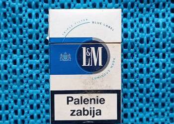 Paczka kolekcjonerska papierosów marki LM Paczka kolekcjonerska papierosów marki LM