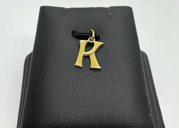 Złota zawieszka pr 585 0,62g Litera "K"