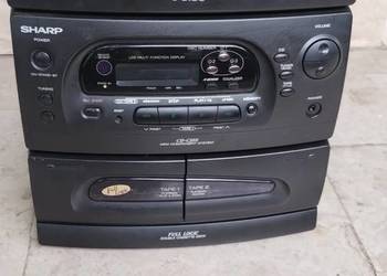 Wieża Sharp CD-C250H(BK) uszkodzona