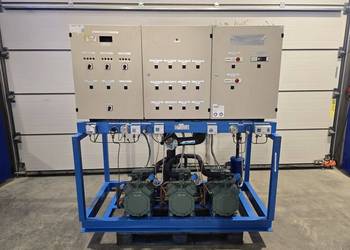 Zespół sprężarkowy zestaw sprężarek Bitzer  4CC-9.2Y-40S (x3) chłodnia